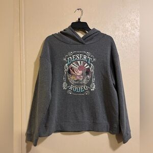 NWT Vintage America Desert Rodeo hooded sweatshirt sz L